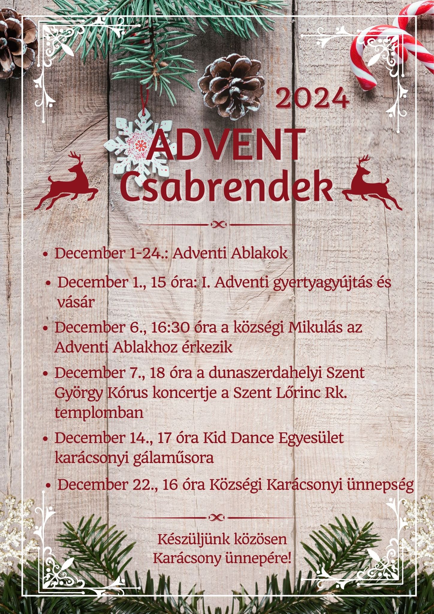 Advent Csabrendeken 