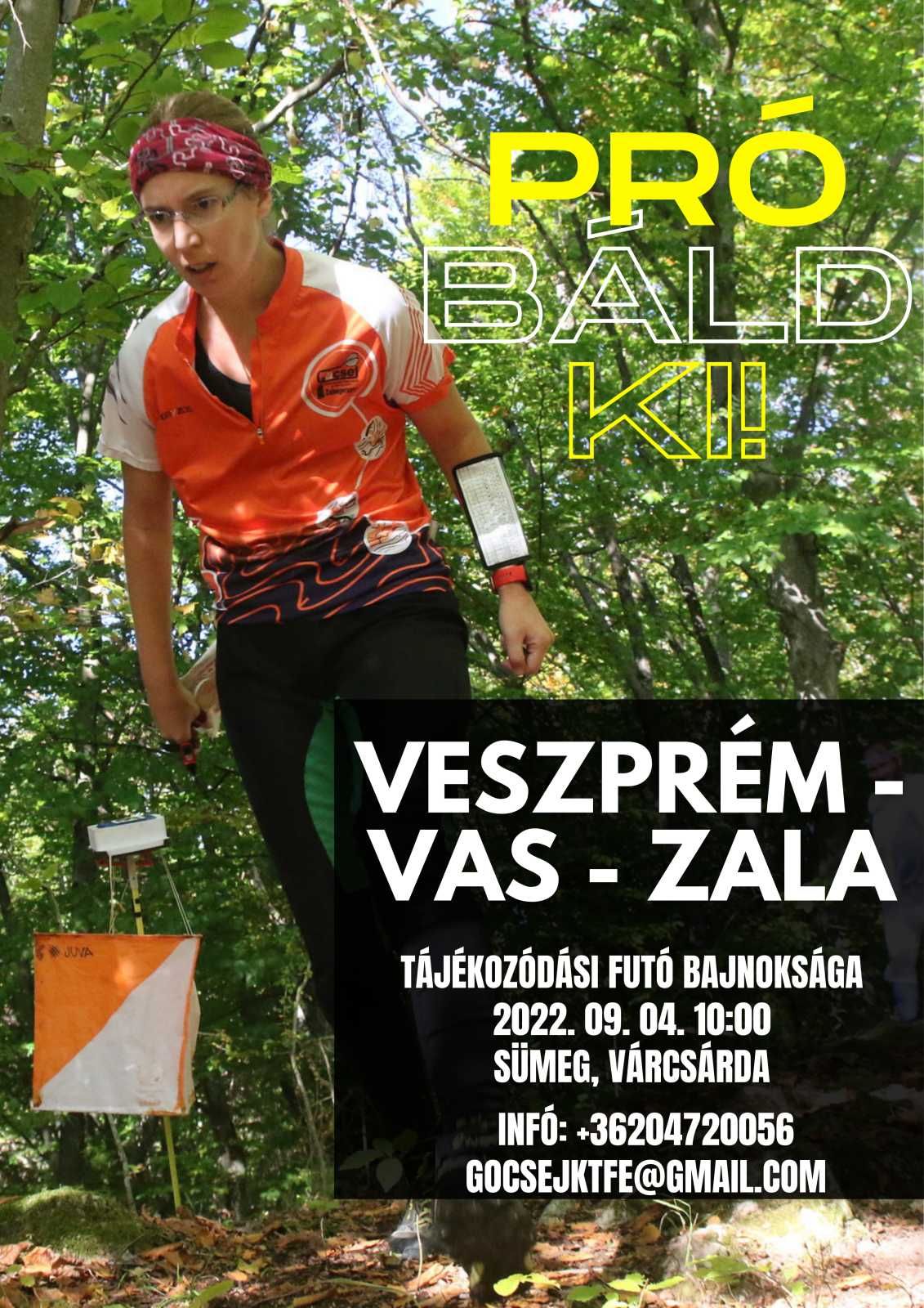 Veszprém - Vas - Zala futó bajnokság 