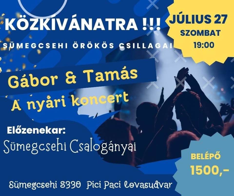 Gábor & Tamás - A nyári koncert 