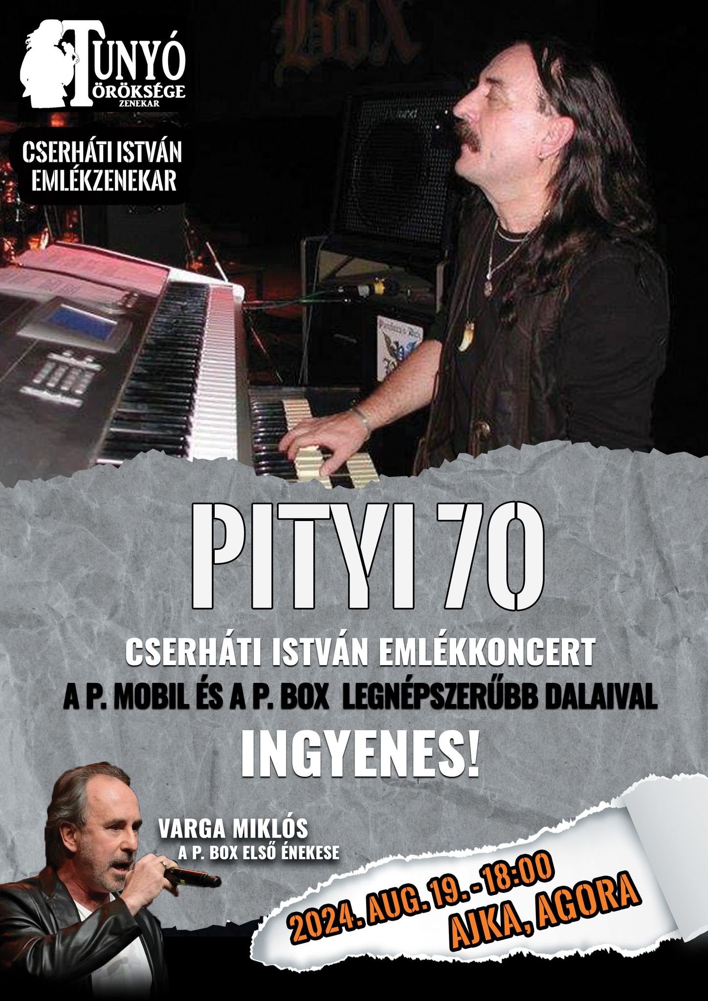 Pityi 70 - Cserháti István Emlékkoncert