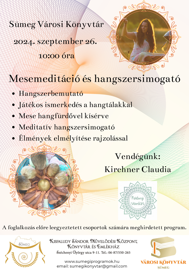 Mesemeditáció és hangszersimogató