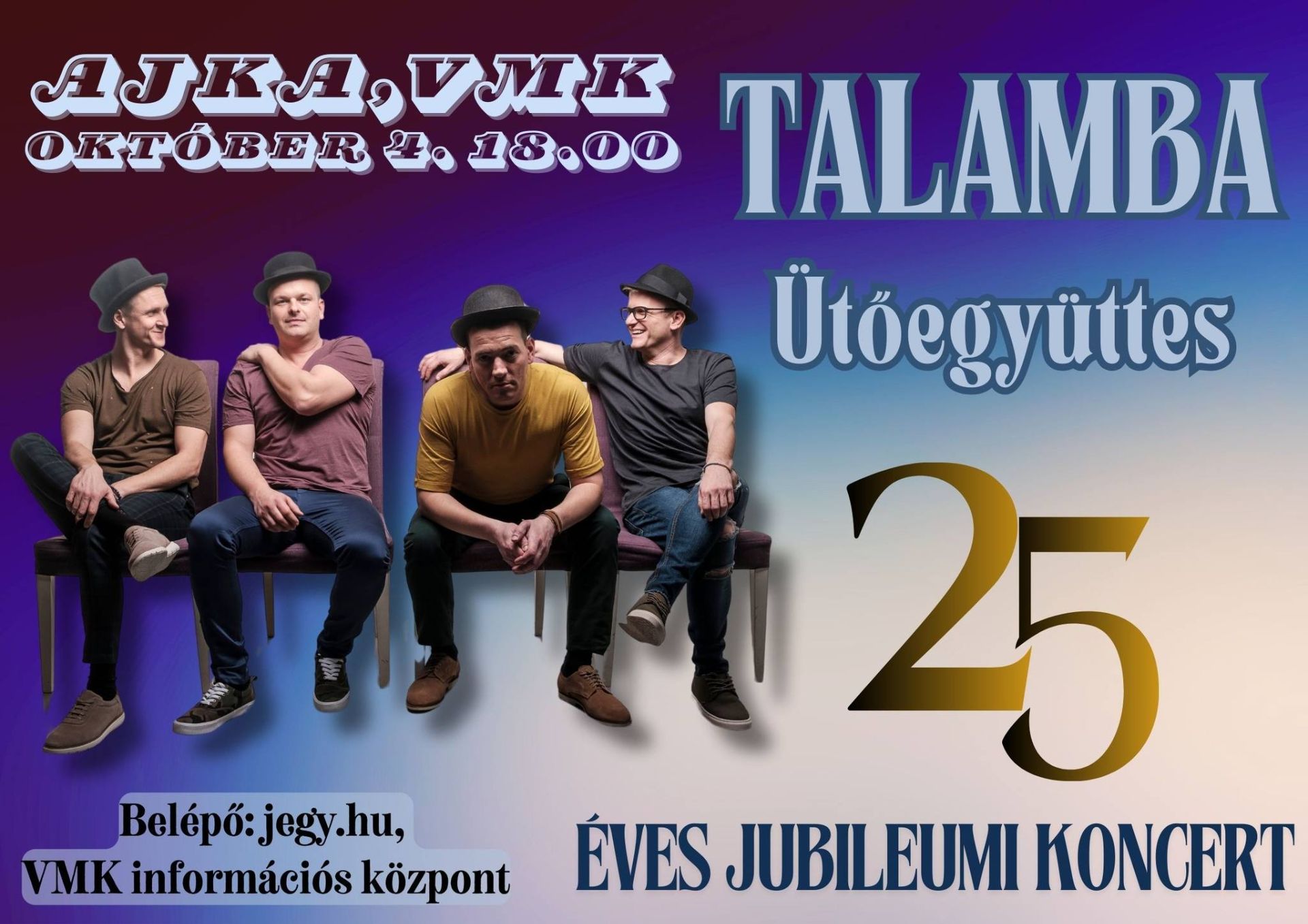 Talamba Ütőegyüttes 25 éves Jubileumi koncert 