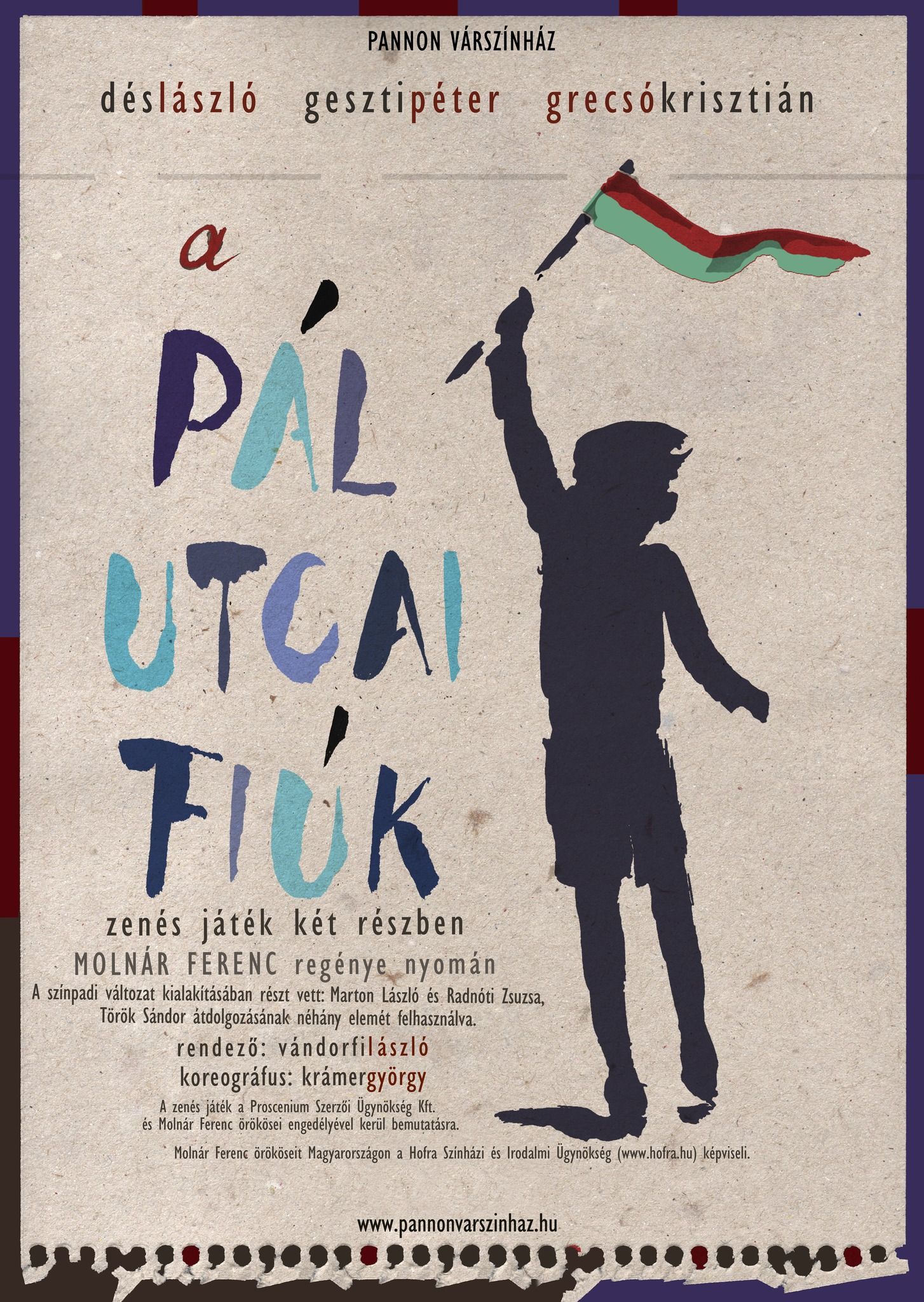 PÁL UTCAI FIÚK - zenés játék - 