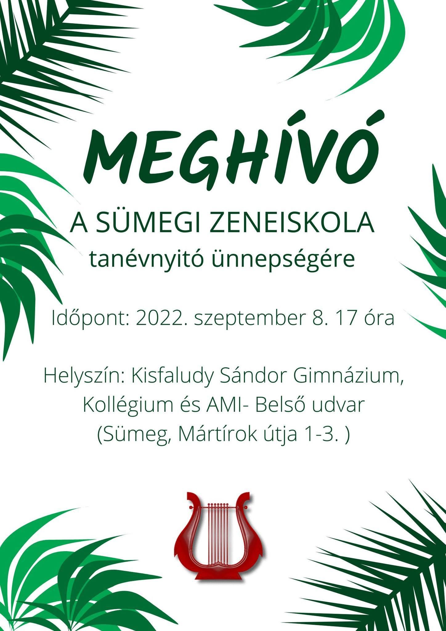 Zeneiskola tanévnyitó ünnepsége 