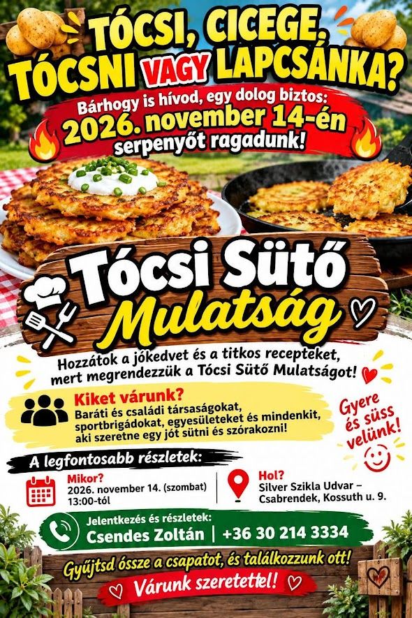 Tócsi Sütő Mulatság