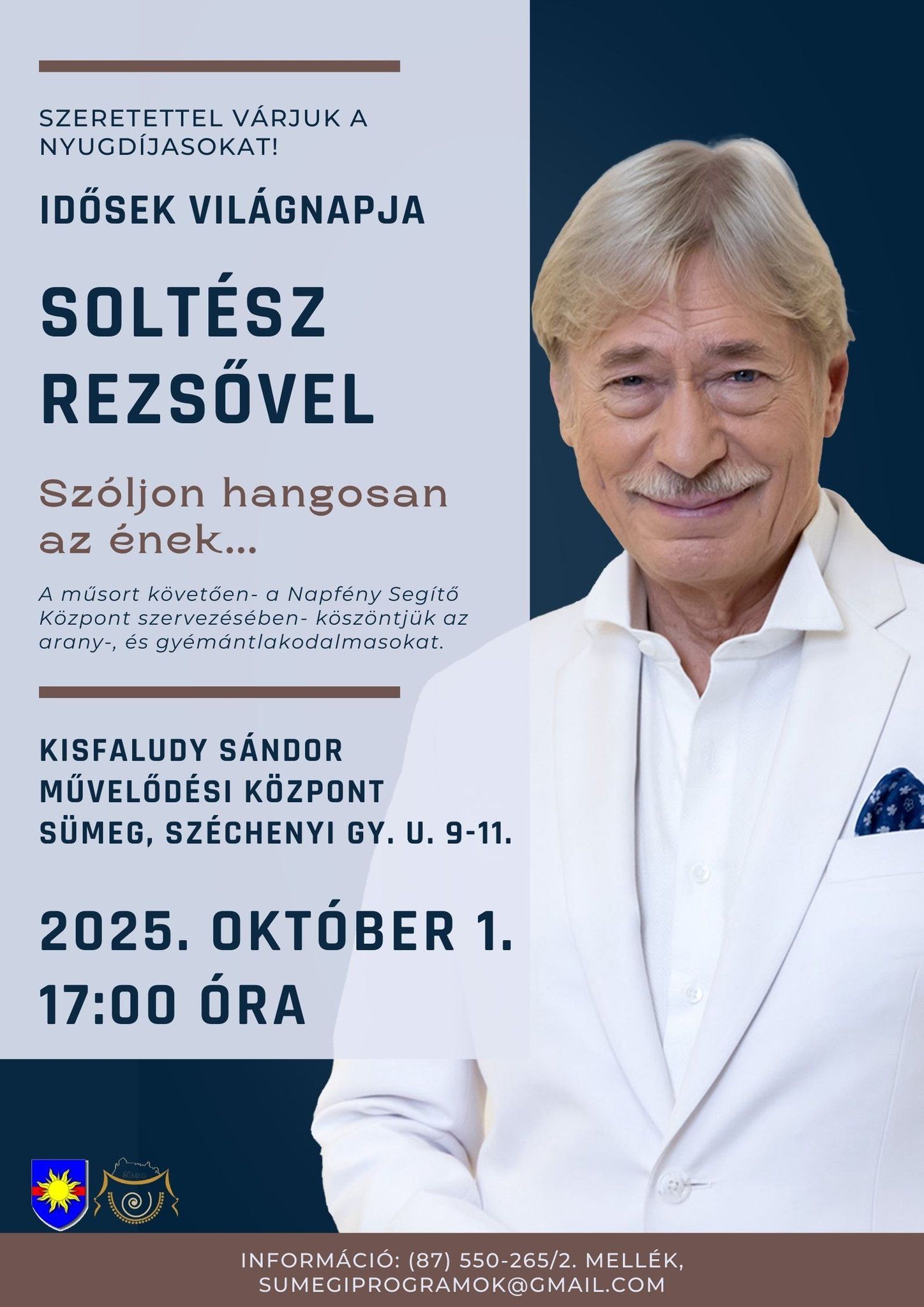 Idősek világnapja Soltész Rezsővel