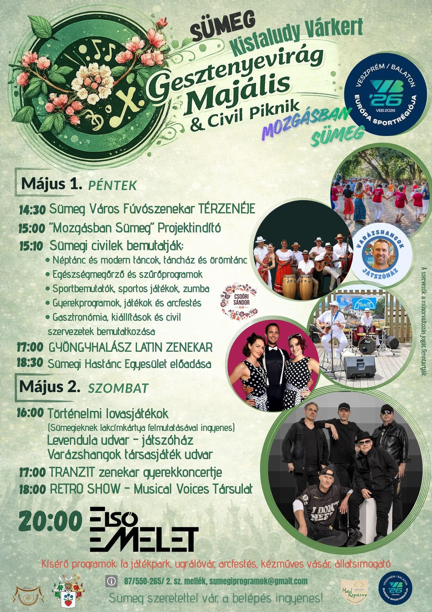 Gesztenyevirág Majális & Civil Piknik 