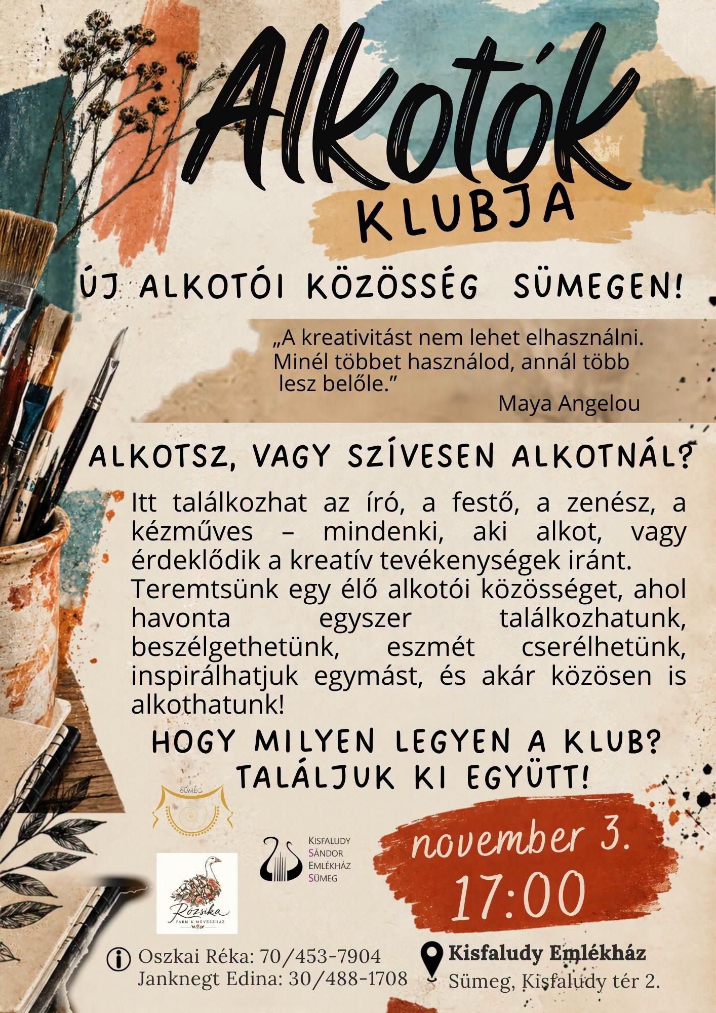 Alkotók klubja
