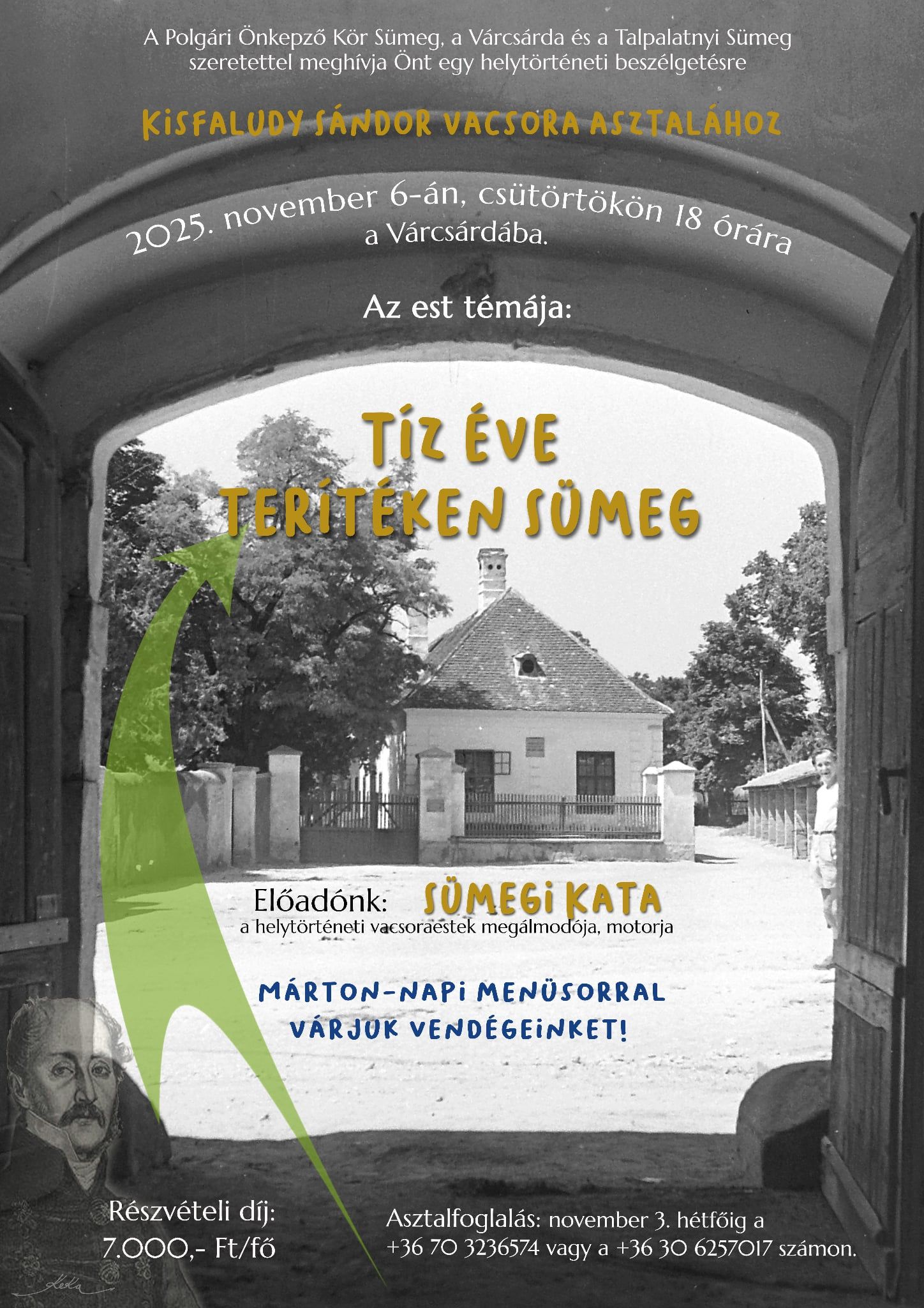 Tíz éve terítéken Sümeg