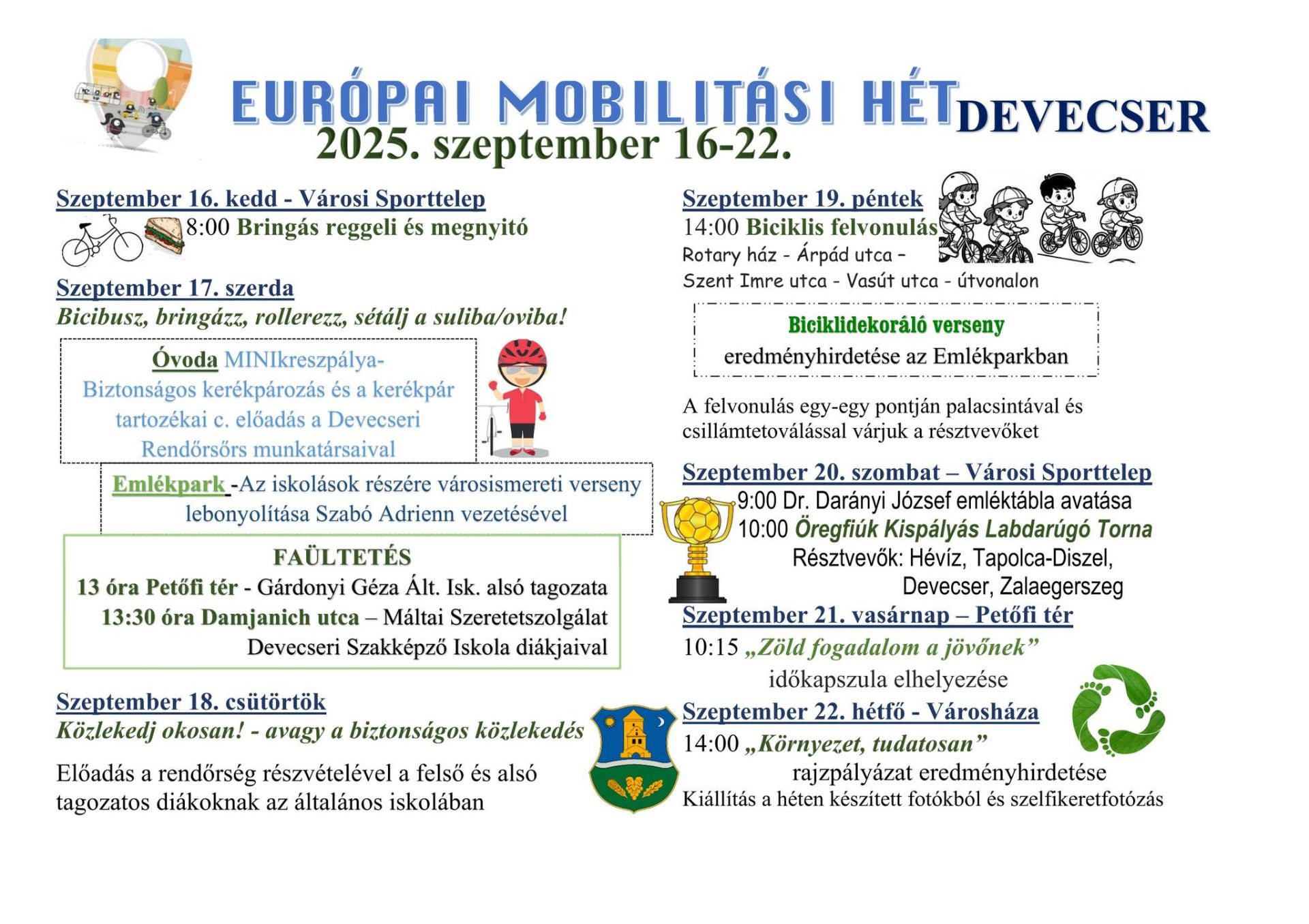 Európai Mobilitási Hét Devecserben