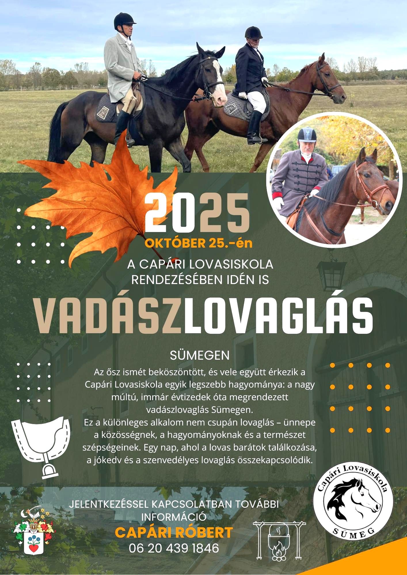 Vadászlovaglás Sümegen