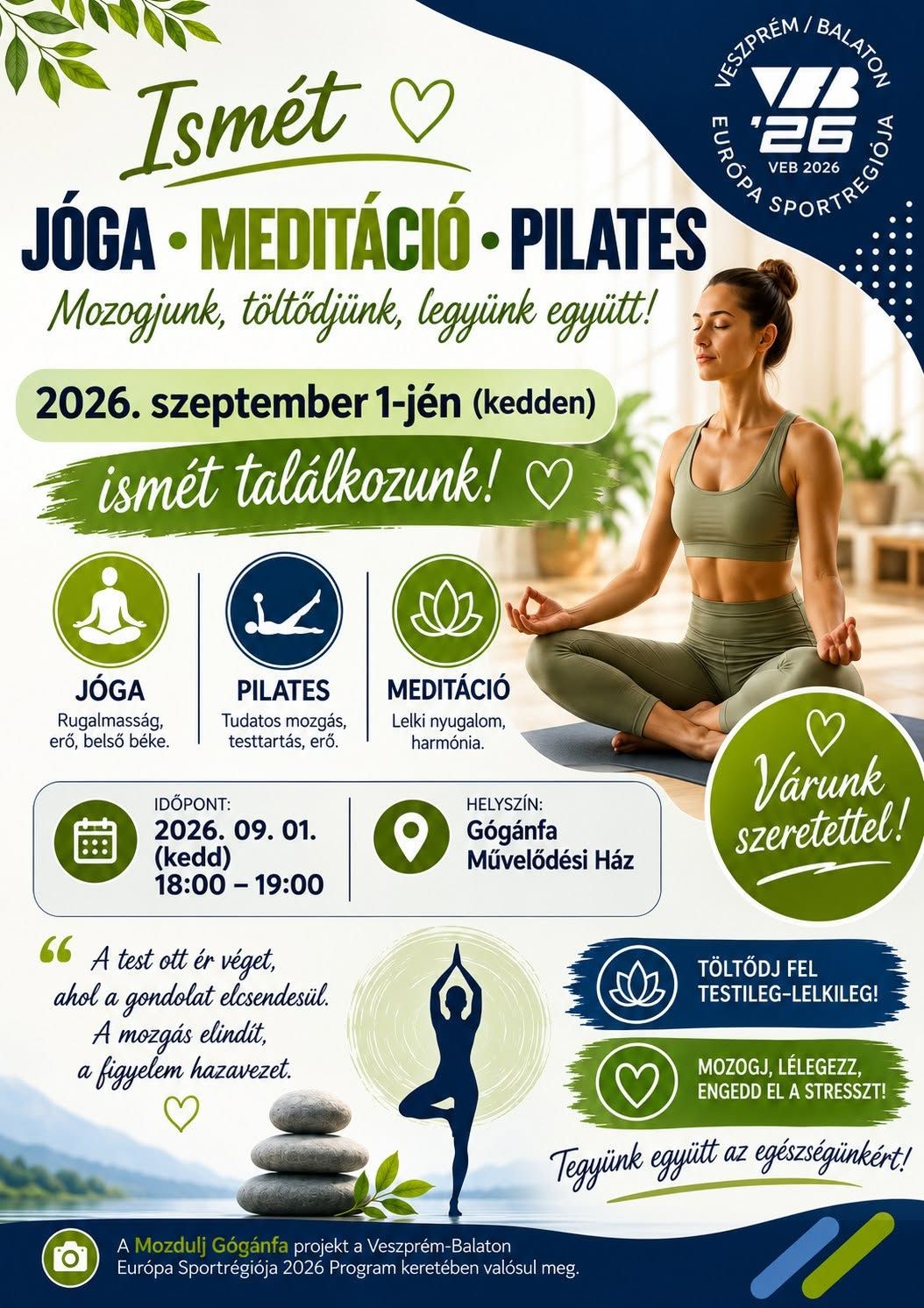 Jóga - Meditáció - Pilates
