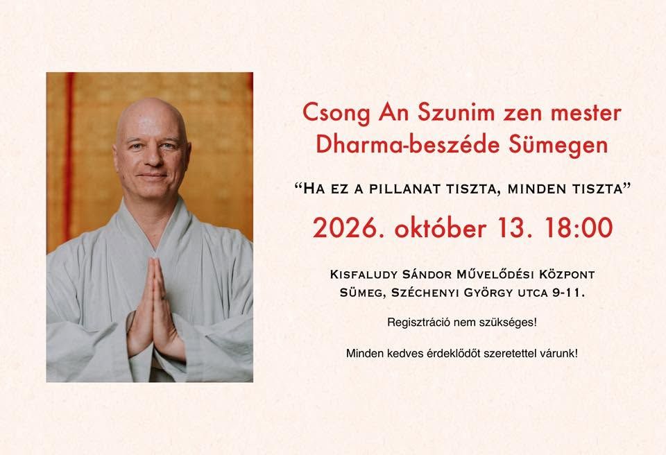 Csong An Szumin zen mester Dharma-beszéde