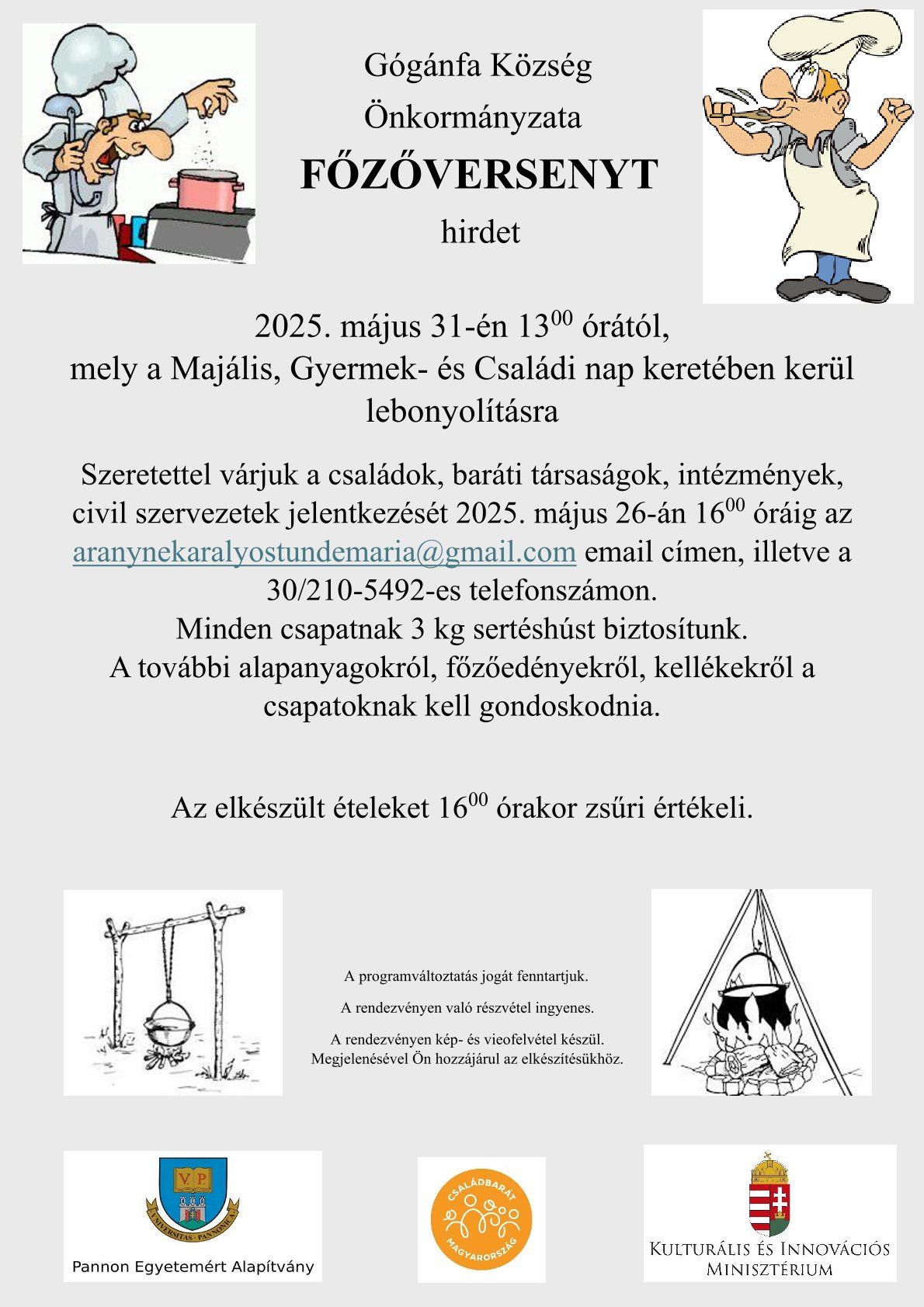 Főzőverseny - Gógánfa