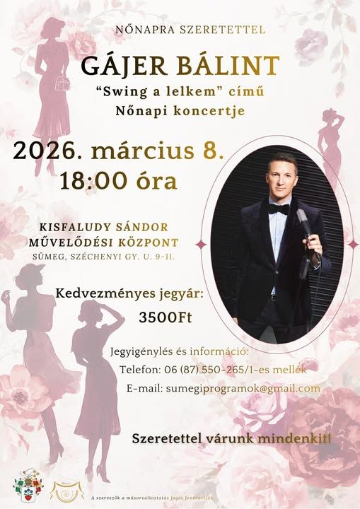 Gájer Bálint - nőnapi koncertje 