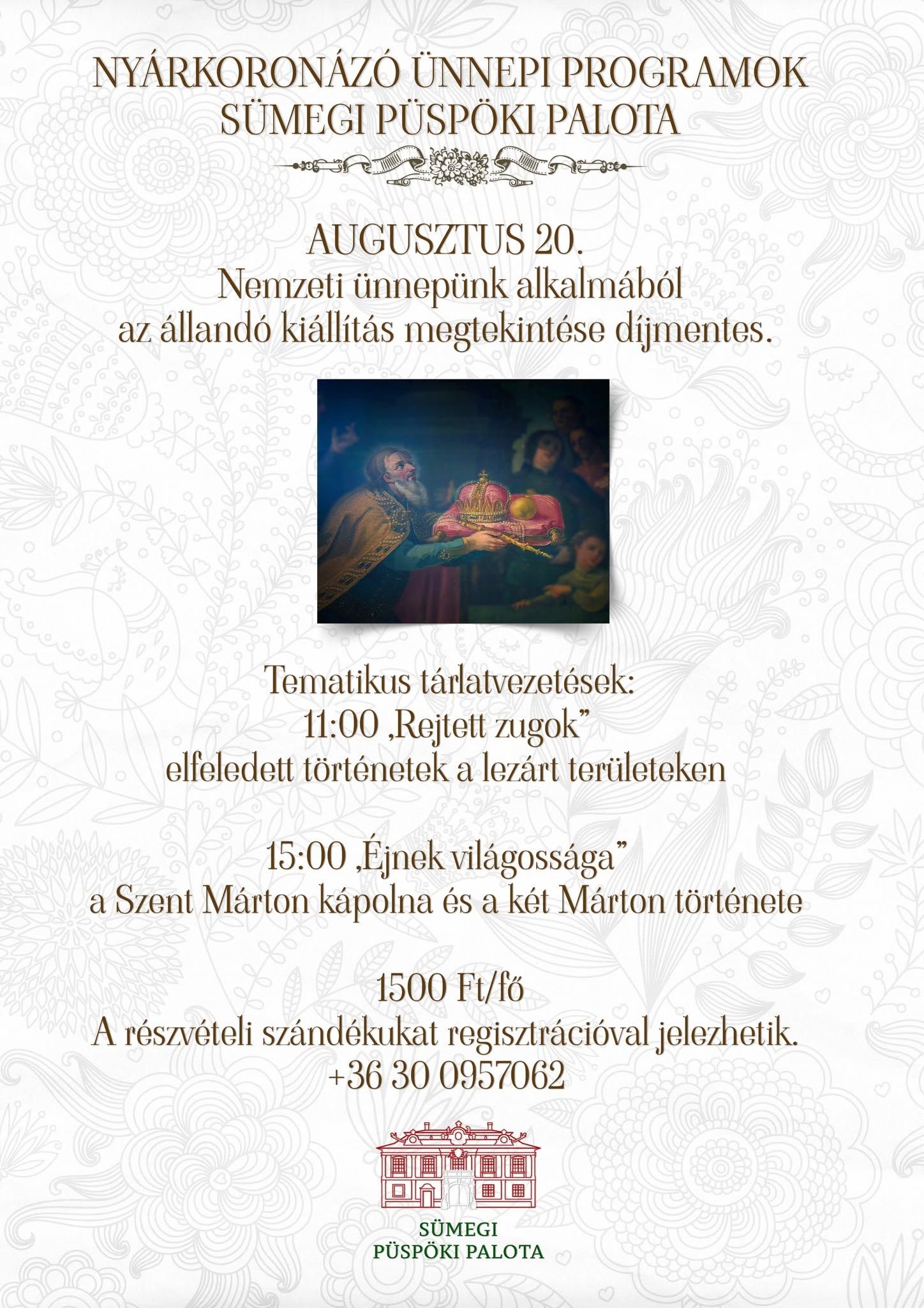 Nyárkoronázó Ünnep a Püspöki Palotában