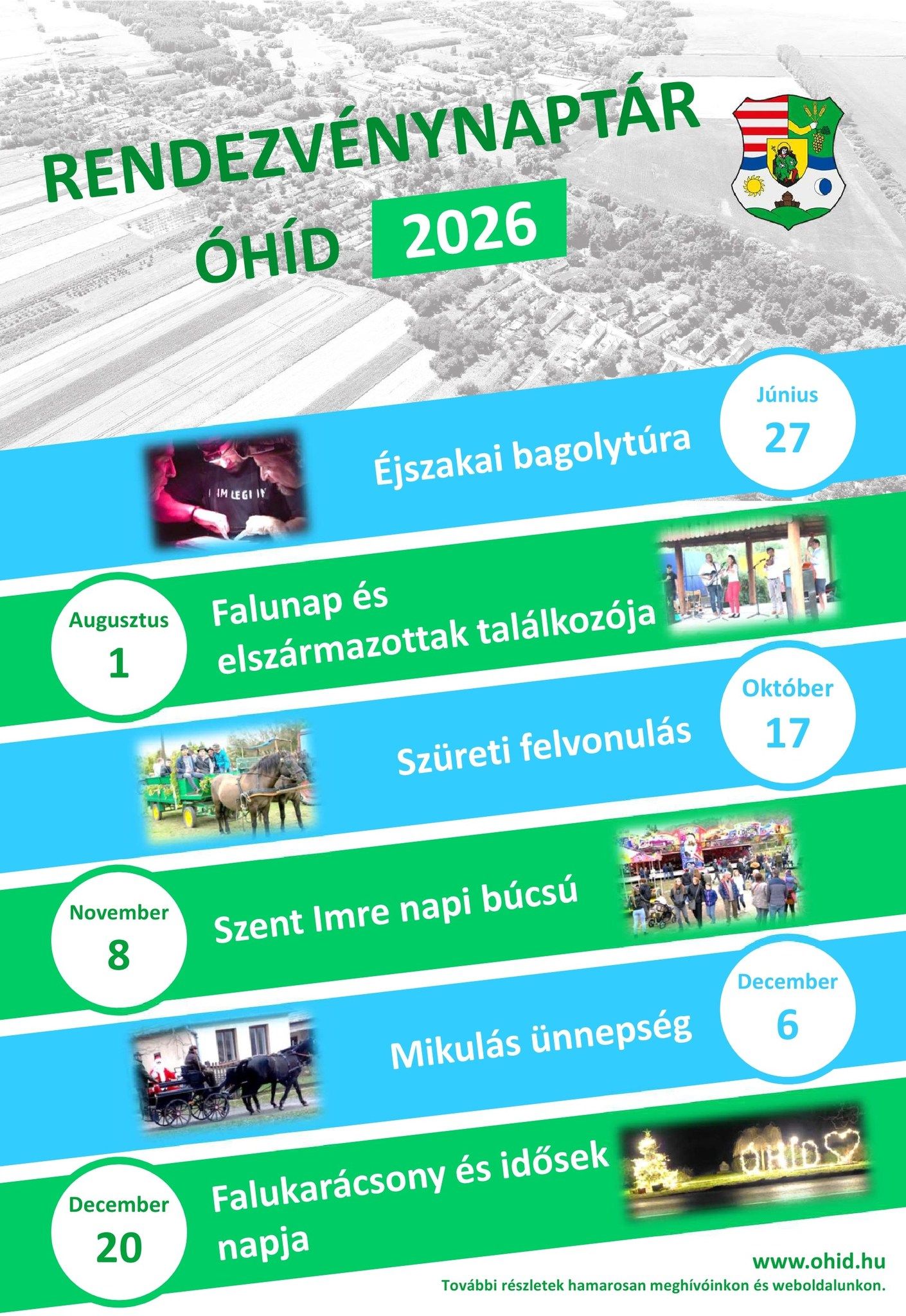 Rendezvények Óhídon