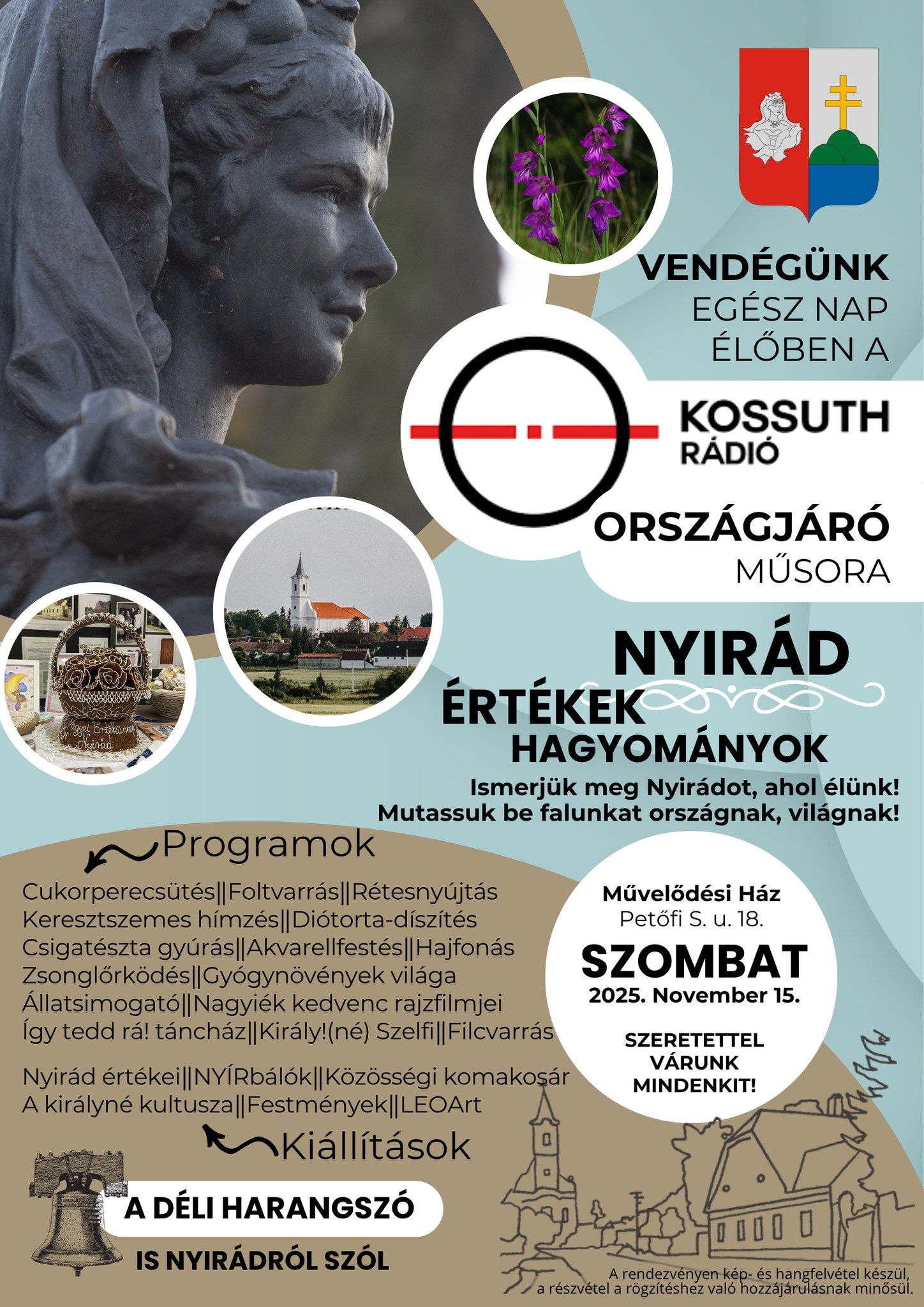 ORSZÁGJÁRÓ műsora Nyirádon