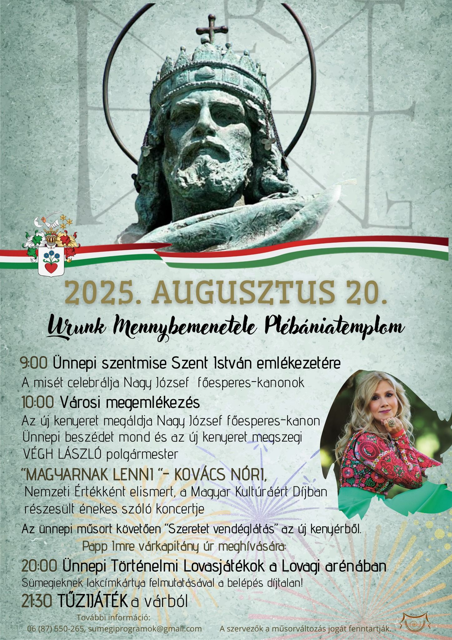 Augusztus 20. Városi ünnepség