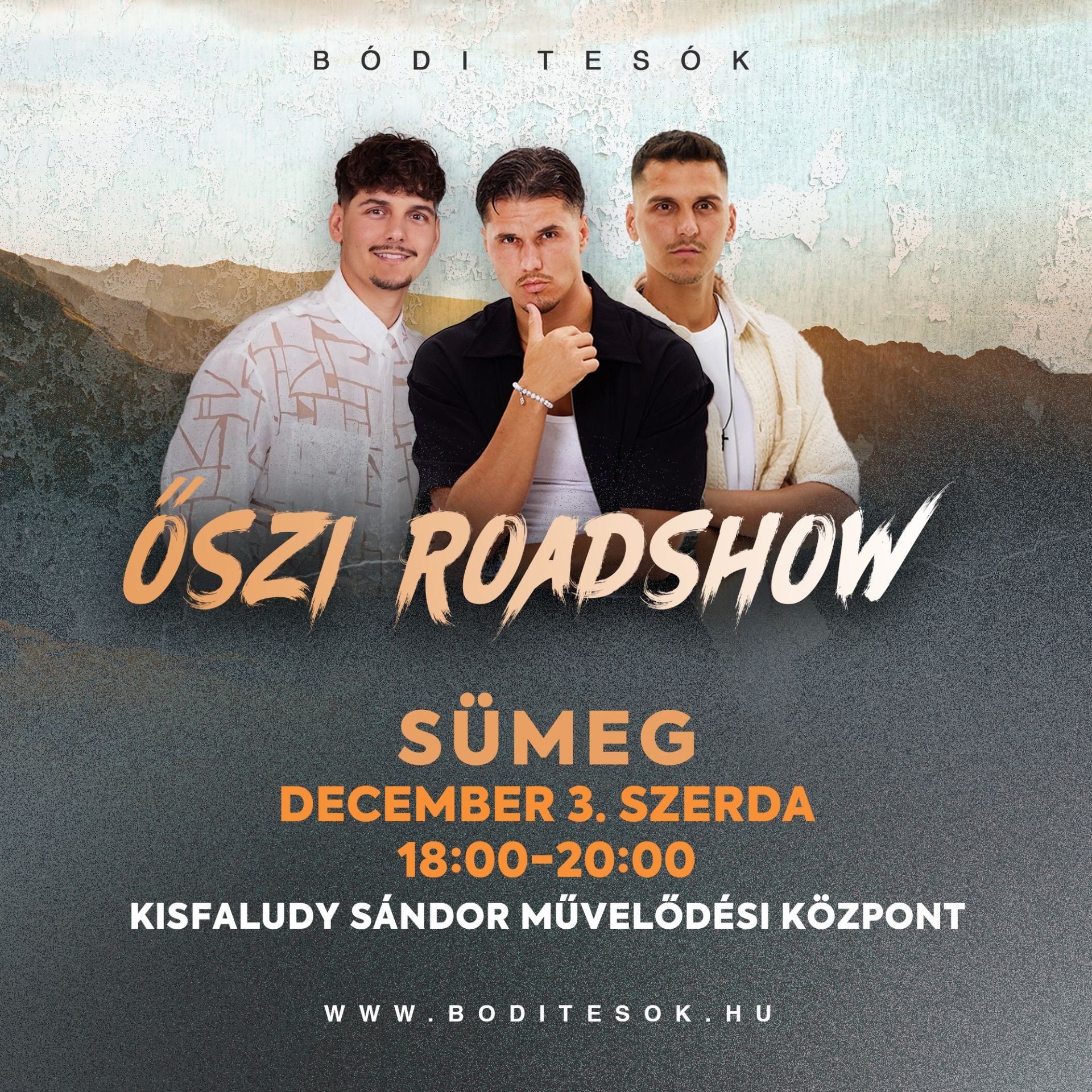 BÓDI TESÓK - ŐSZI ROADSHOW