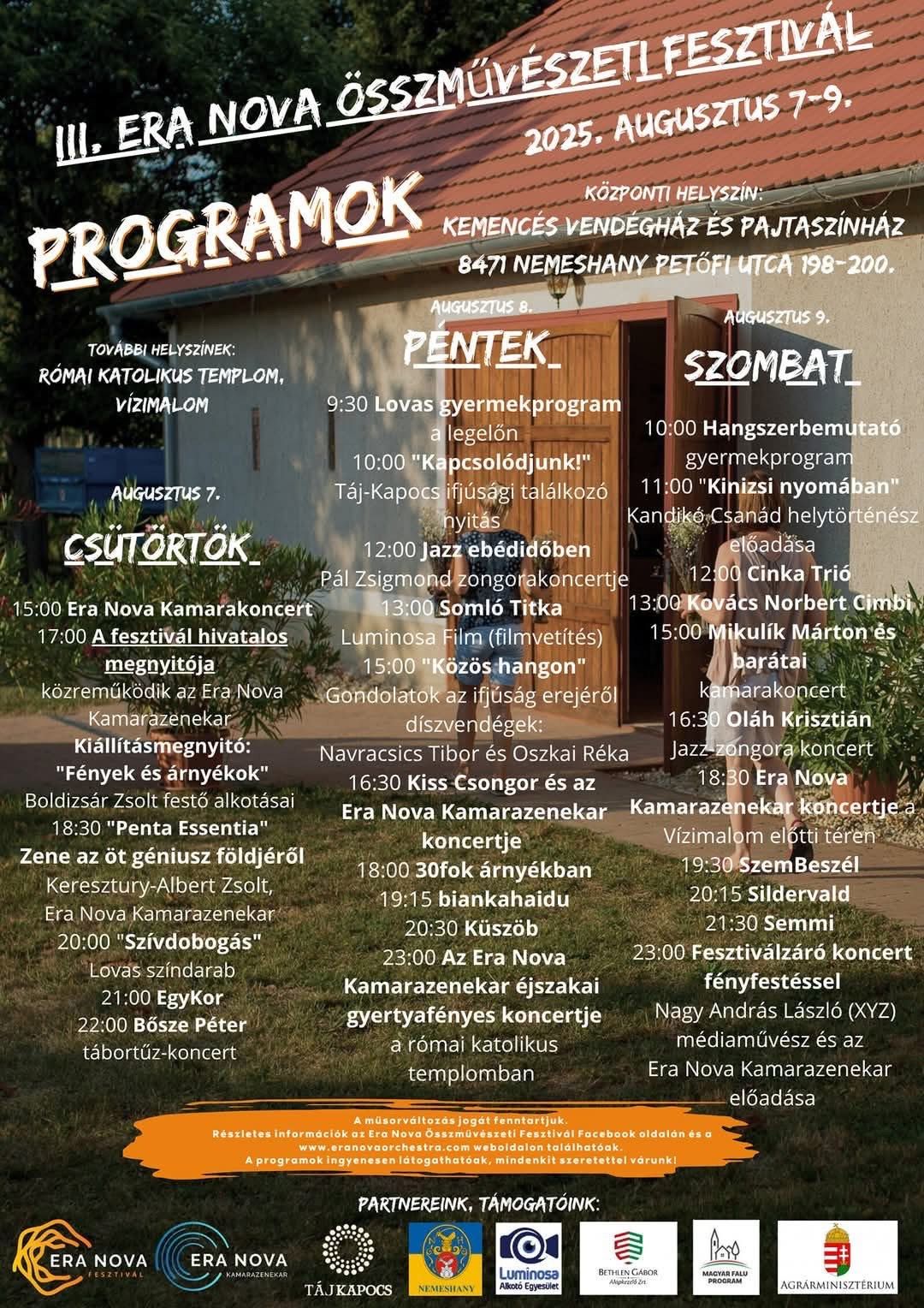 III. Era Nova Összművészeti Fesztivál 