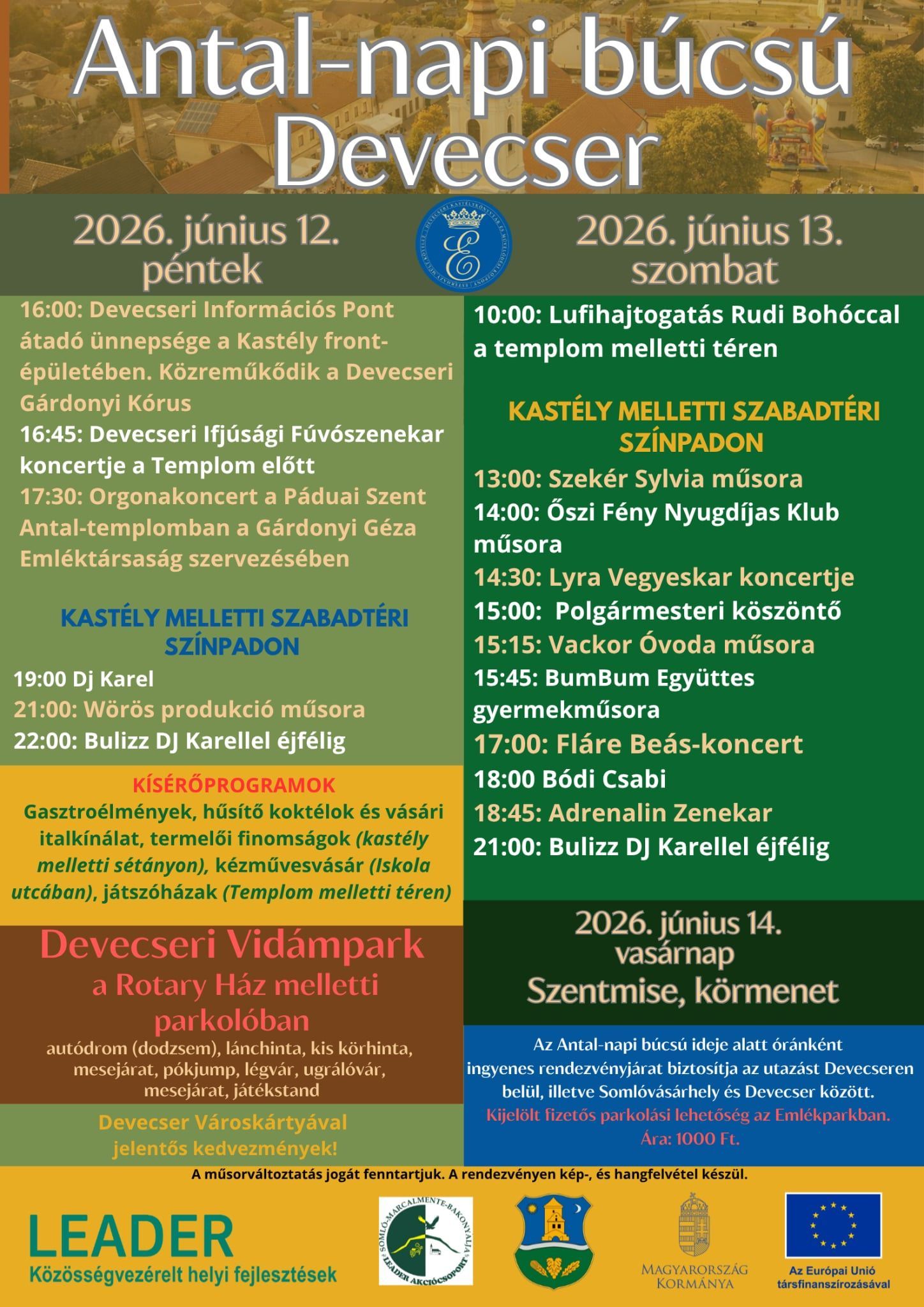 Antal-napi búcsú Devecser