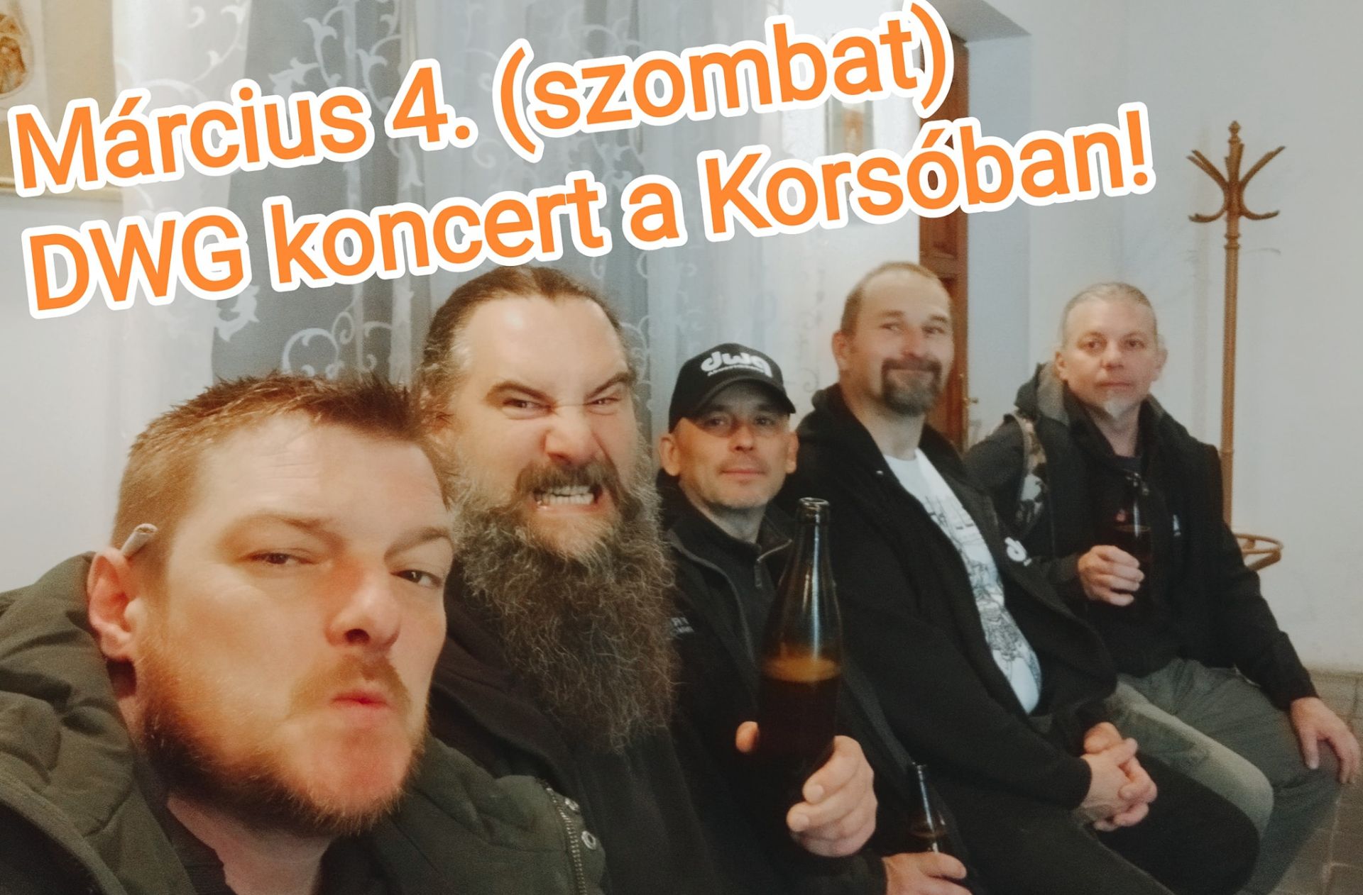 DWG Koncert az Aranykorsó Sörözőben