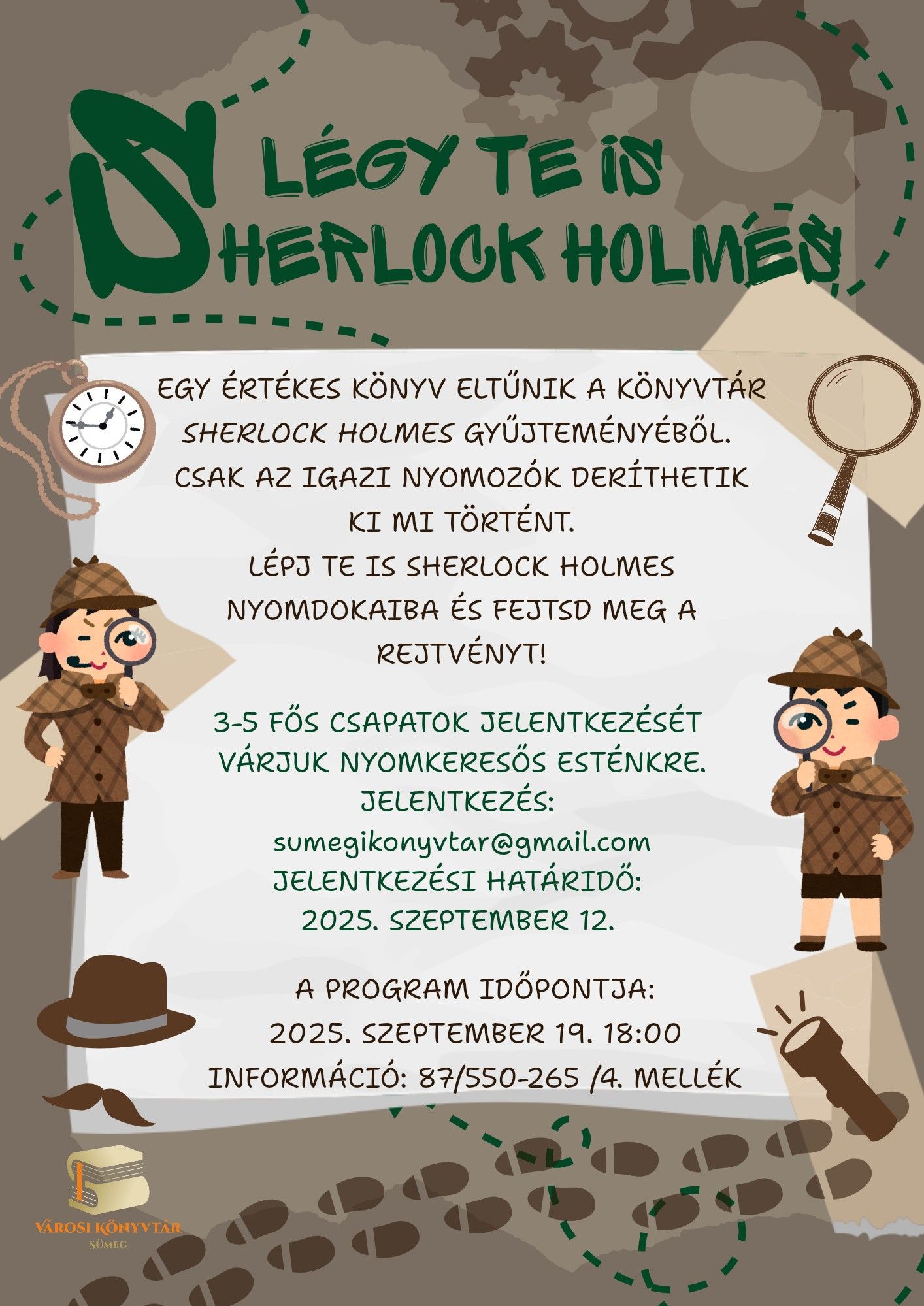 Légy Te is Sherlock Holmes 
