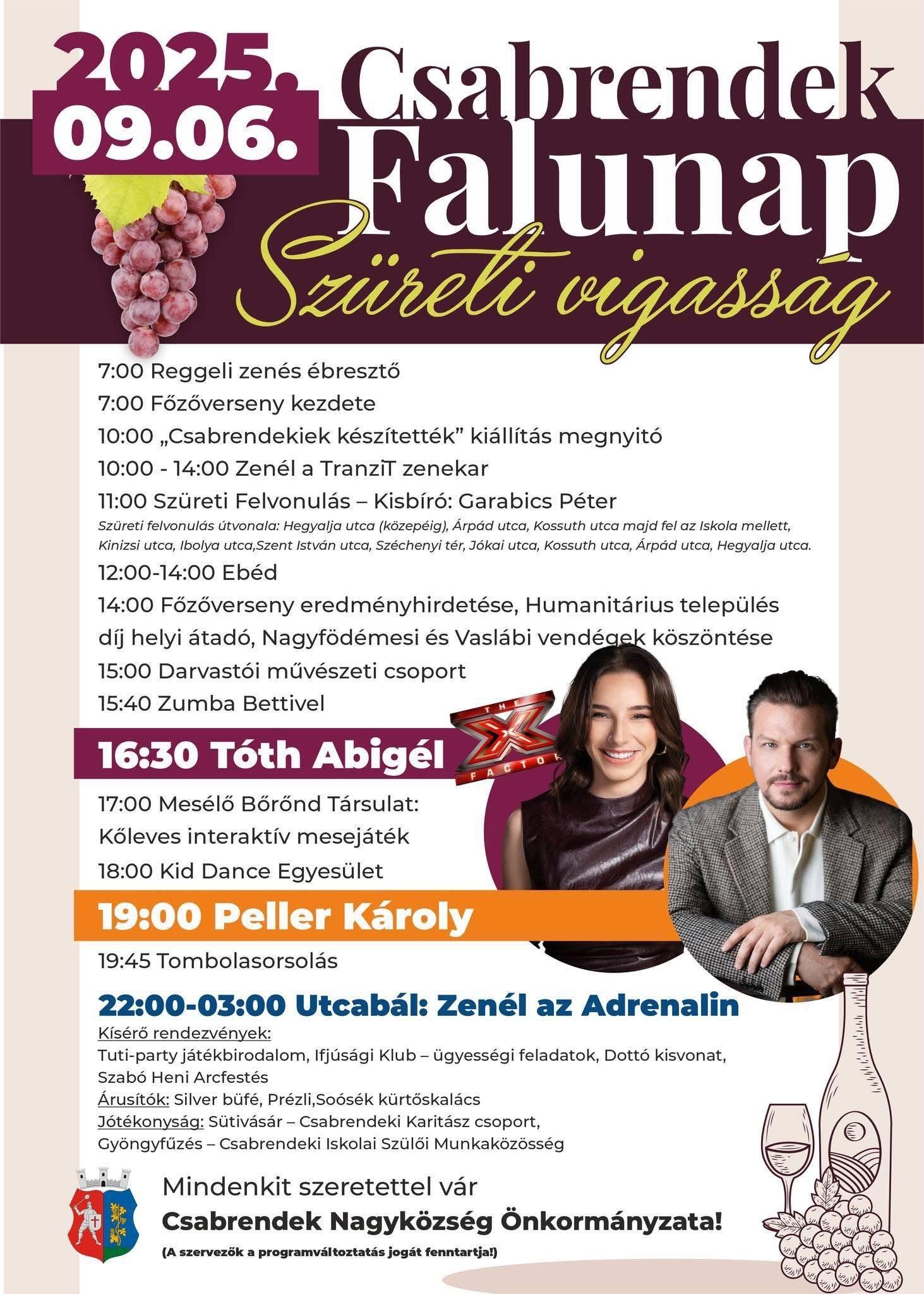 Csabrendek Falunap 
