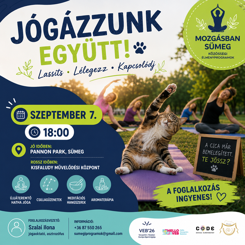 Jógázzunk együtt!