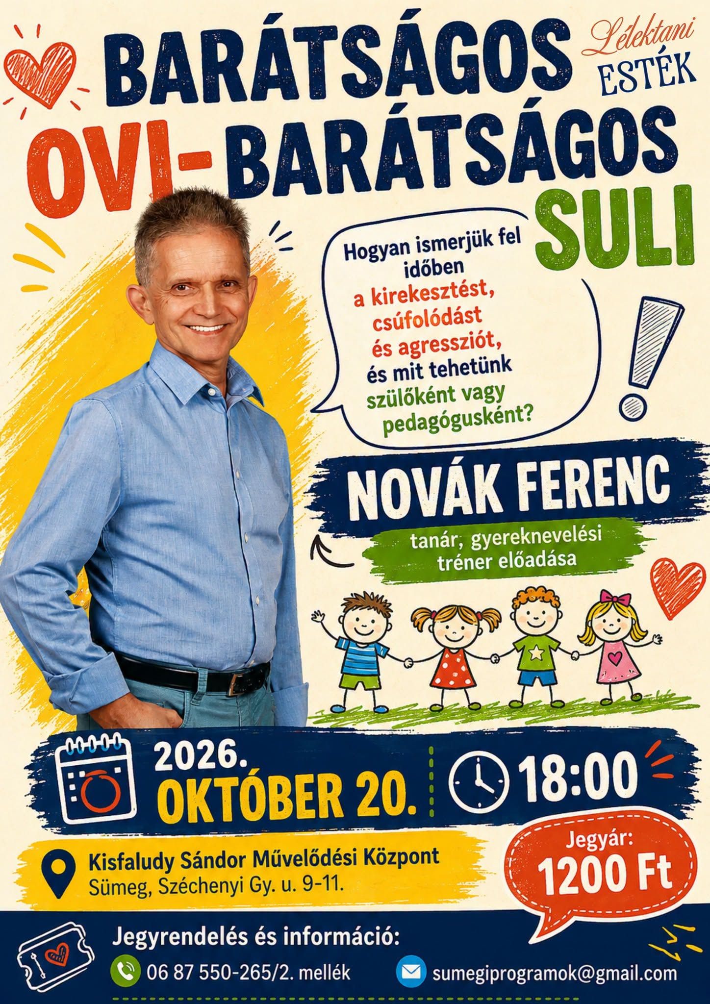 Lélektani esték Sümegen