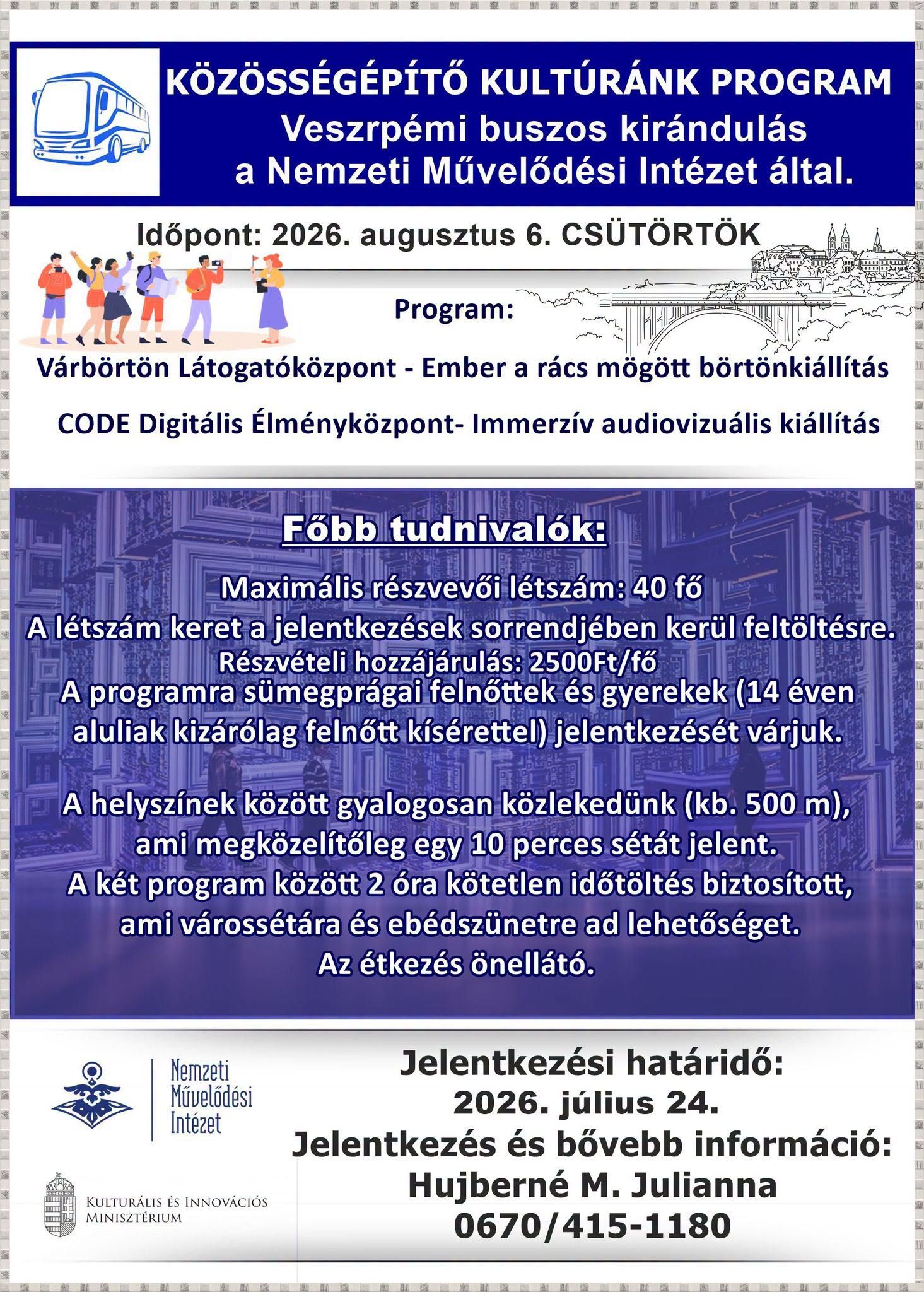 Buszos kirándulás Sümegprágáról