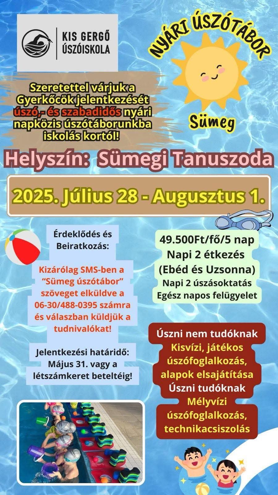 Nyári úszótábor