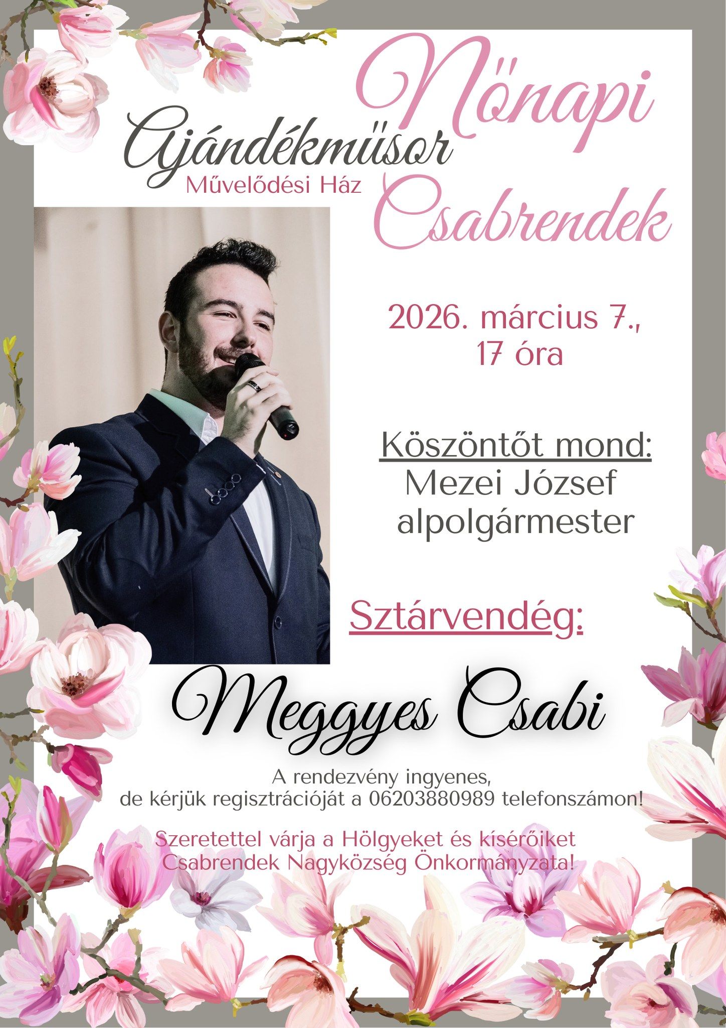 Nőnapi ajándékműsor