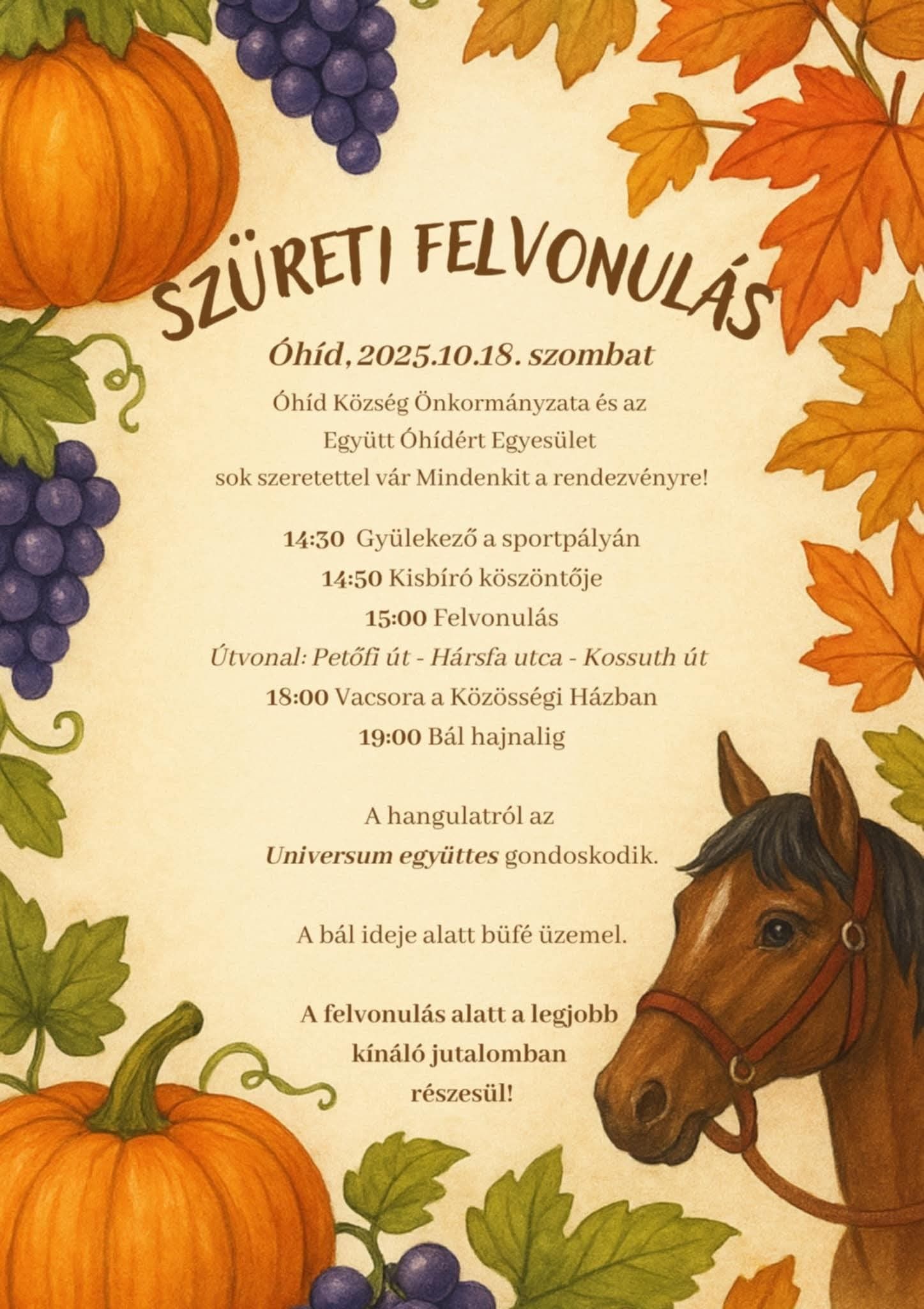 Szüreti felvonulás