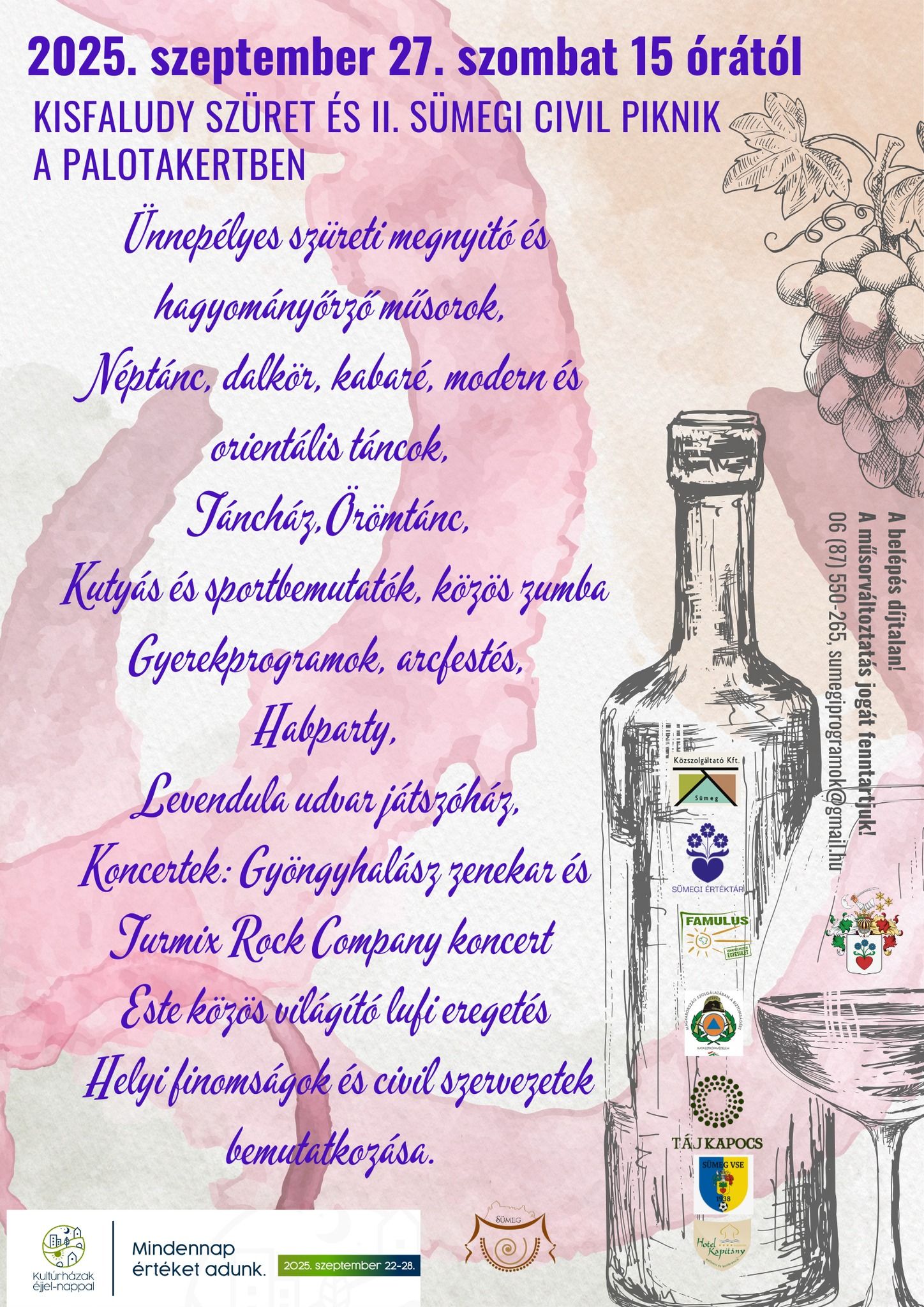 Ünnepélyes szüreti megnyitó 