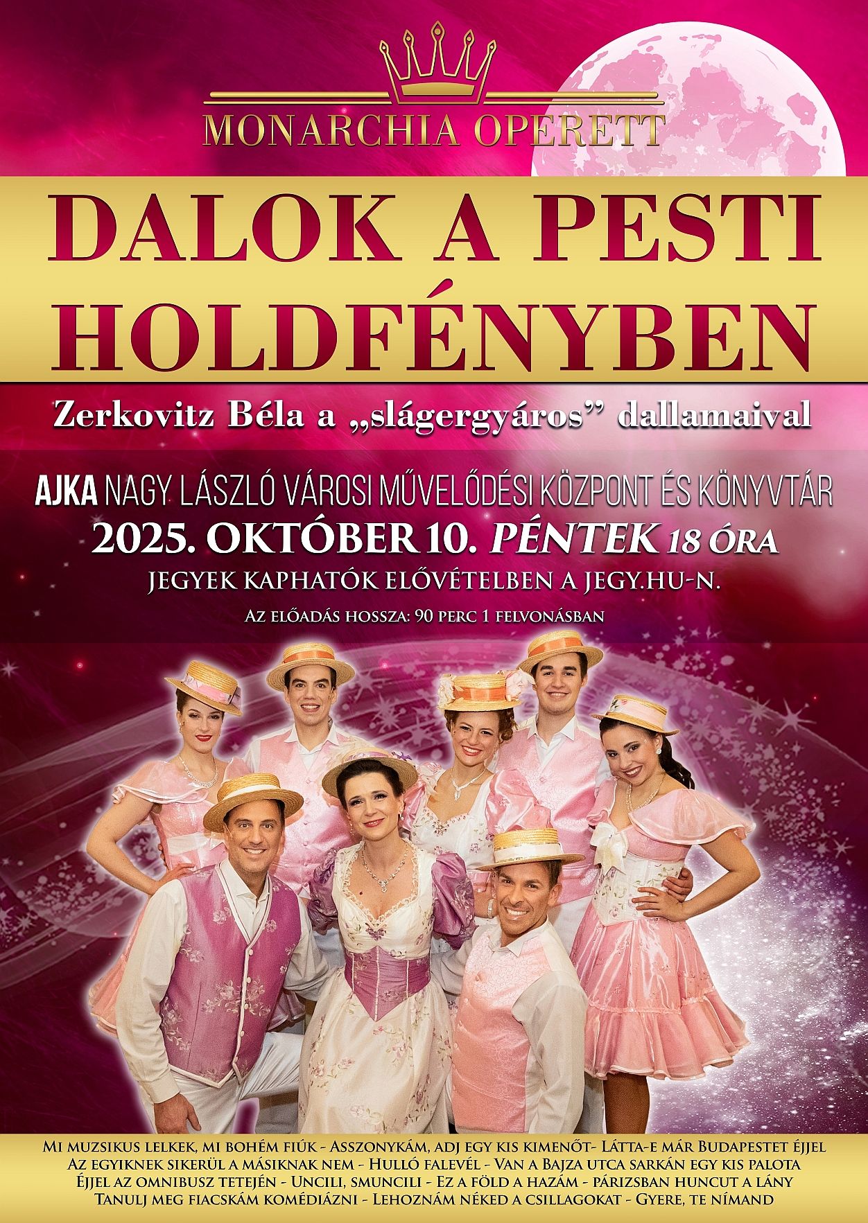 Dalok a pesti holdfényben