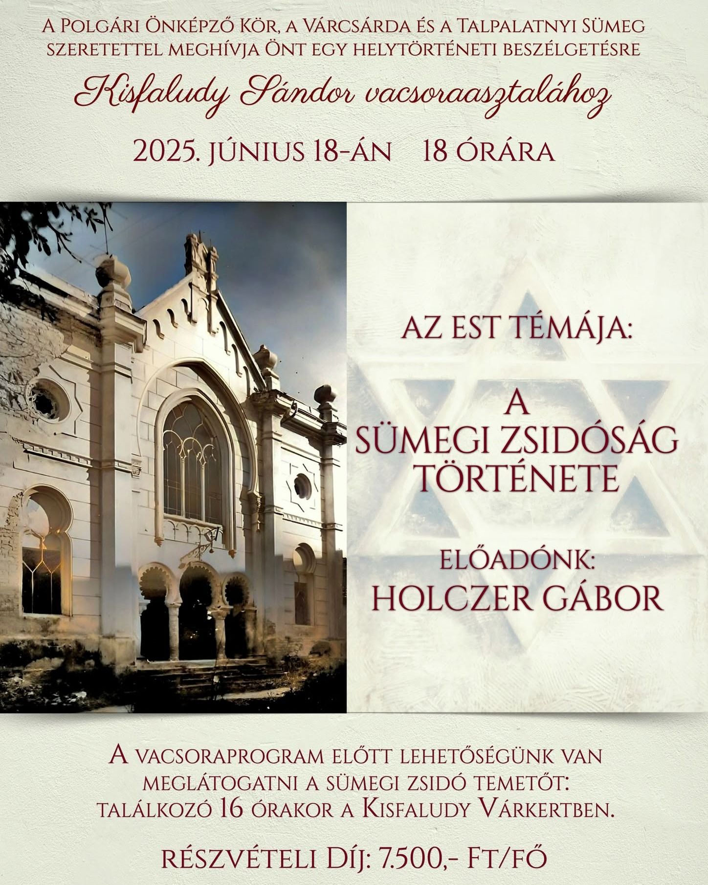 A sümegi zsidóság története