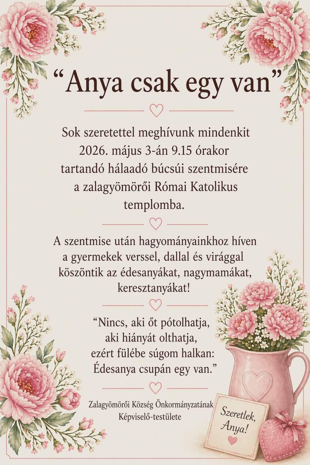Anya csak egy van