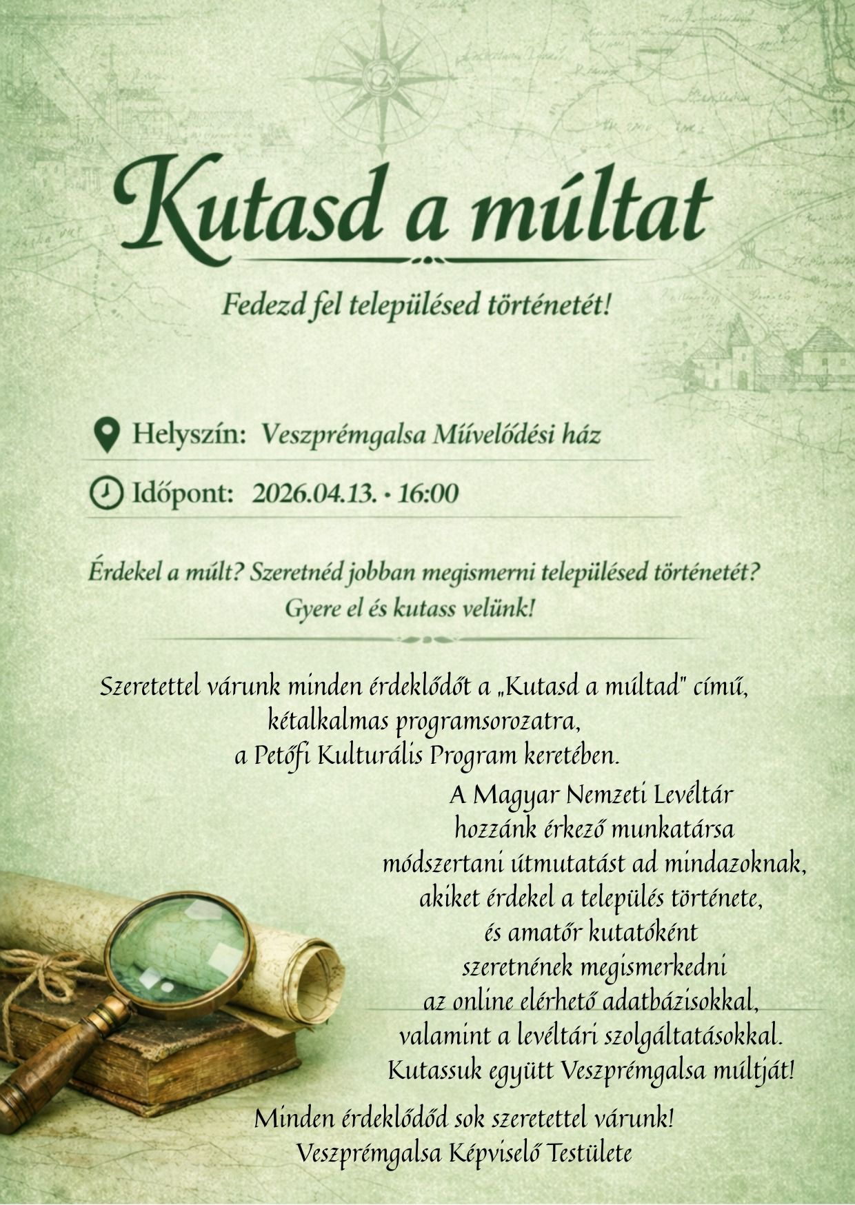 Kutasd a múltat